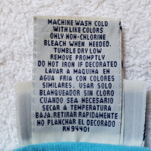 Basic Editions Turquoise T-shirt - S - Picture 5 of 5